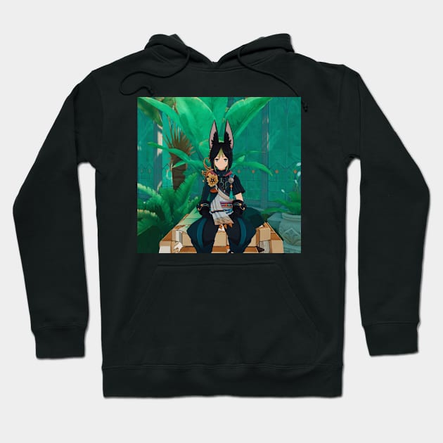 Tighnari my love Hoodie by Poppyseed_edits